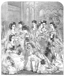 The Wedding of Princess Louise at Windsor: waiting for the bride, 1871. Creator: Unknown
