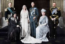 The wedding of the Duke of York and Lady Elizabeth Bowes-Lyon, 1923. Creator: Unknown