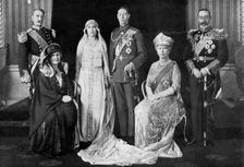 The wedding of the Duke of York and Lady Elizabeth Bowes-Lyon, 1923. Creator: Unknown