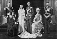 The wedding of the Duke of York and Lady Elizabeth Bowes-Lyon, 1923. Creator: Unknown
