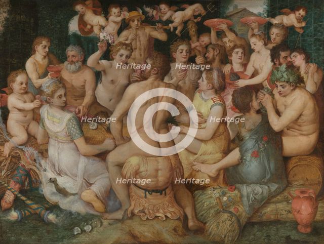 The Wedding of Thetis and Peleus, 1550. Creator: Frans Floris.