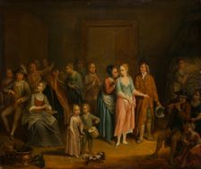 The Wedding Night, 1780. Creator: Johann Daniel Bager
