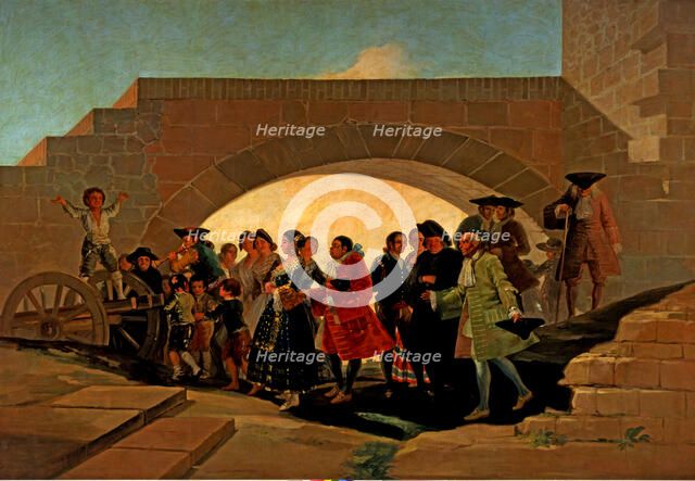 The Wedding', Painting by Francisco de Goya.