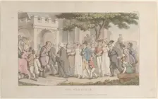 The Weddings, from "The Vicar of Wakefield", May 1, 1817., May 1, 1817. Creator: Thomas Rowlandson