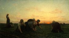 The Weeders, 1868. Creator: Jules Breton