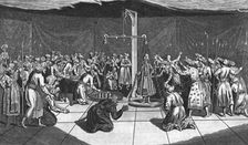 The Weighing of the Great Mogul c1782