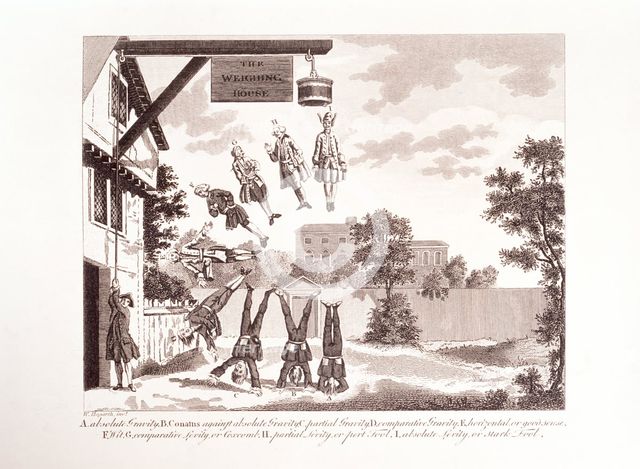 The Weighing House, 1763. Creator: William Hogarth.