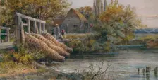 The Weir c1875. Artist: William Stephen Coleman