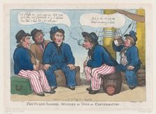 The Welch Sailor's Mistake, or Tars in Conversation, June 30, 1808., June 30, 1808. Creator: Thomas Rowlandson
