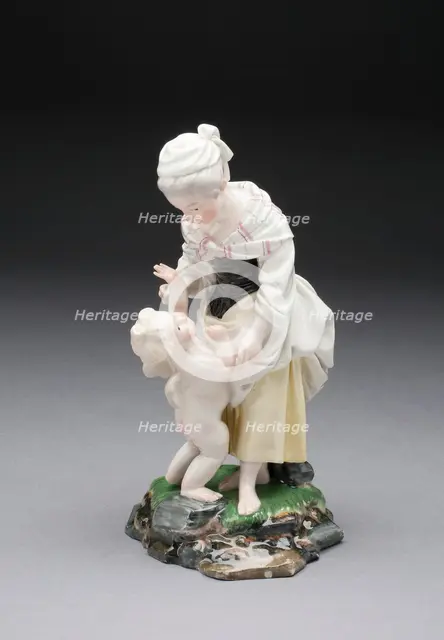The Welcome Cupid, Höchst, 1770/75. Creator: Höchst Factory.