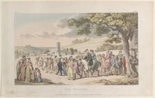 The Welcome, from "The Vicar of Wakefield", May 1, 1817., May 1, 1817. Creator: Thomas Rowlandson