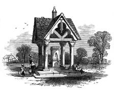 The well on Ockley Green, Surrey, 19th century