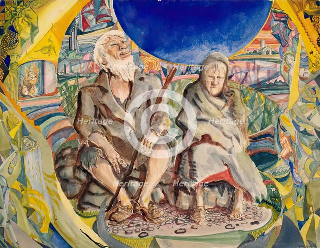 The Well of the Saints (from Sean O'Casey's play). Creator: James Bridie.