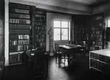 The Wellcome Building, Euston Road, London: a corner of the Hall of Statuary as..., c1960. Creator: Unknown