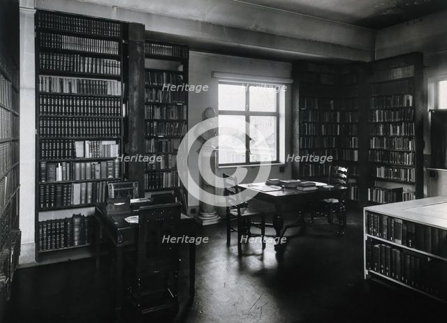 The Wellcome Building, Euston Road, London: a corner of the Hall of Statuary as..., c1960. Creator: Unknown.