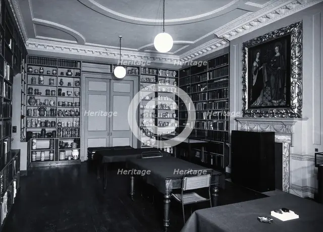 The Wellcome Historical Medical Museum, 28 Portman Square, London: the Library..., c1954. Creator: Unknown.