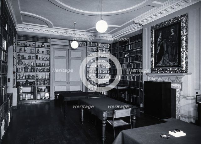 The Wellcome Historical Medical Museum, 28 Portman Square, London: the Library..., c1954. Creator: Unknown.