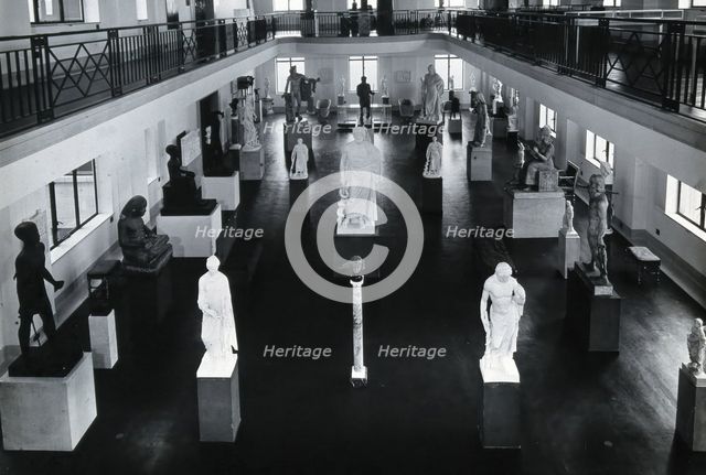 The Wellcome Research Institution building, Euston Road, London: the Hall of Statuary of the... Creator: Unknown.