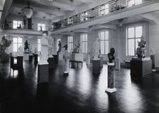 The Wellcome Research Institution's building, Euston Road, London: the Hall of Statuary of the... Creator: Unknown
