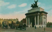 The Wellington Arch, London c1910. Creator: Unknown