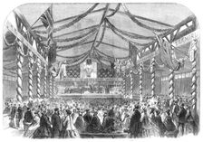 The Welsh National Eisteddfod at Aberystwith, 1865. Creator: Unknown
