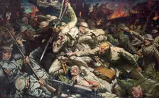 The Welsh at Mametz Wood 1916-1934. Creator: Christopher Williams