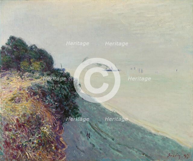 The Welsh coast. Artist: Sisley, Alfred (1839-1899)