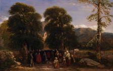The Welsh Funeral, 1848. Creator: David Cox the elder