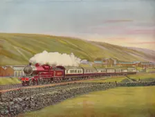 The West Coast Scotsman At Full Speed Near Tebay, L.M.S.R. 1926