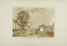 The West Gate of Cardiff in Glamorganshire, 1776. Creator: Paul Sandby