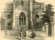 The West End of St. Andrew's, Showing the Gothic Arch c1872. Creator: Unknown