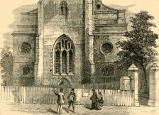 The West End of St. Andrew's, Showing the Gothic Arch c1872. Creator: Unknown
