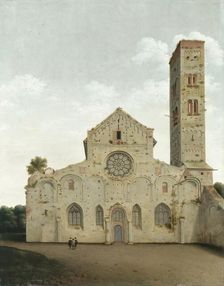 The West Façade of the Church of Saint Mary in Utrecht, 1662. Creator: Pieter Jansz Saenredam