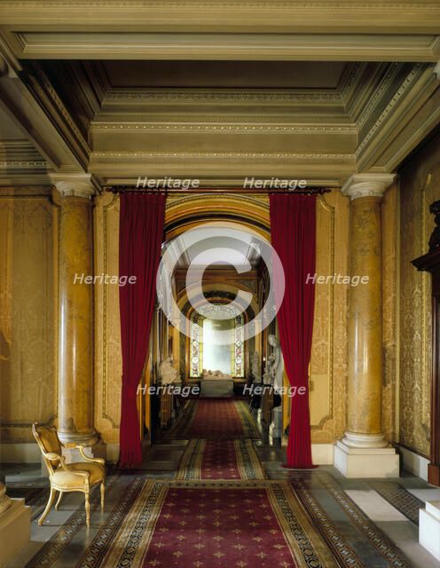 The West Hall at Brodsworth Hall, South Yorkshire, 1999. Artist: N Corrie