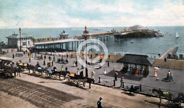 The West Pier, Brighton, c1900s-c1920s. Artist: Unknown