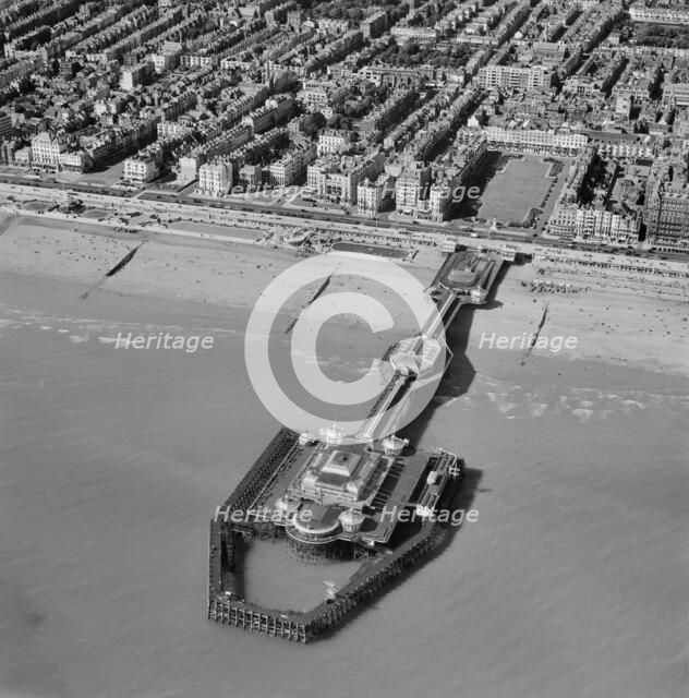 The West Pier, Brighton, Sussex, 1952. Artist: Aerofilms.
