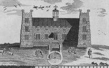 The West Prospect of Lumley-Castle c1767