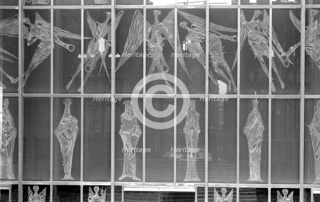 The West Window, Coventry Cathedral, Coventry, West Midlands, 1962-1980. Artist: Eric de Maré