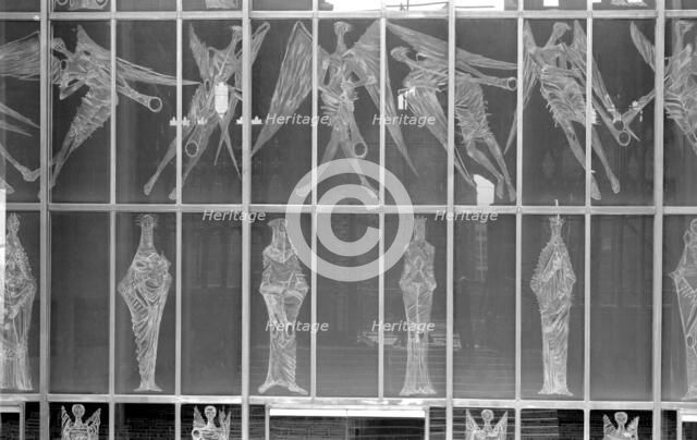 The West Window, Coventry Cathedral, Coventry, West Midlands, 1962-1980. Artist: Eric de Maré