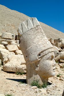 The West Terrace, Nemrut, Turkey. Creator: Samuel Magal