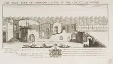 The West View of Codenor Castle Derbyshire, 1727. Creator: Nathaniel Buck