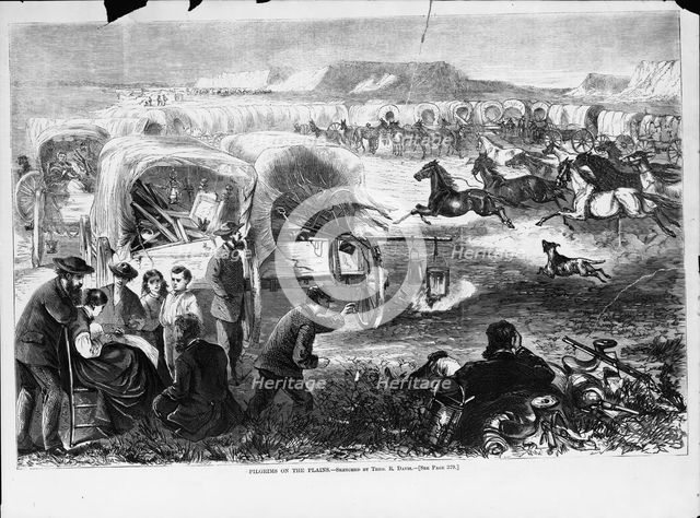 The Westward Expansion, 1869.