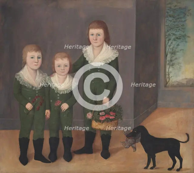 The Westwood Children, c. 1807. Creator: Joshua Johnson.