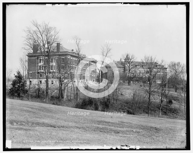 The Western College, Oxford, Ohio, c1904. Creator: Unknown.