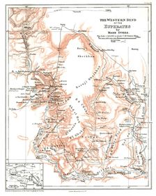 The Western Bend of the Euphrates c1915. Creator: Mark Sykes