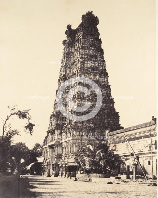 The Western Gopuram, January-March 1858. Creator: Captain Linnaeus Tripe.