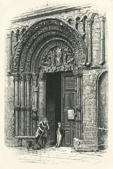 The Western Doorway, Rochester Cathedral c1870