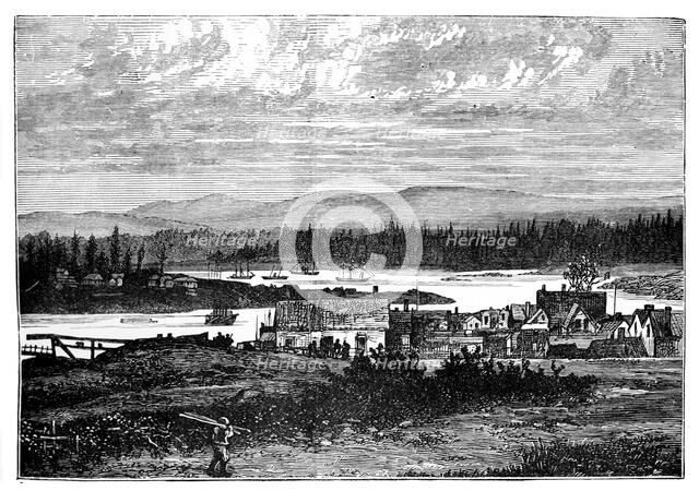 The Western Suburbs of Victoria, Vancouver Island, Canada, c1888. Artist: Unknown