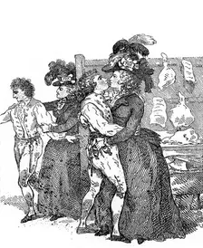 The Westminster Election 1780s, (c1920)