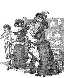 The Westminster Election 1780s, (c1920)